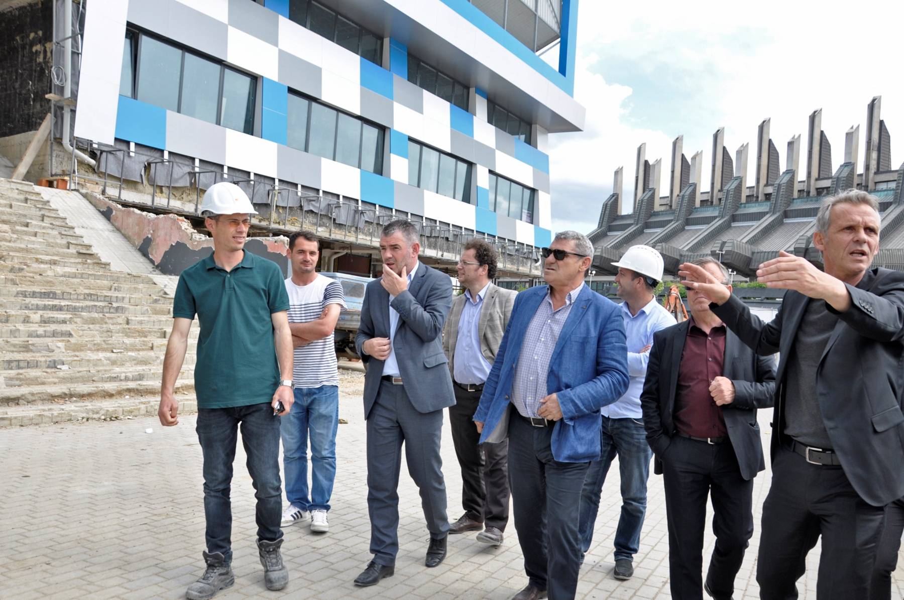 Stadiumi i Prishtinës- rreth 70 % e punimeve janë kryer 