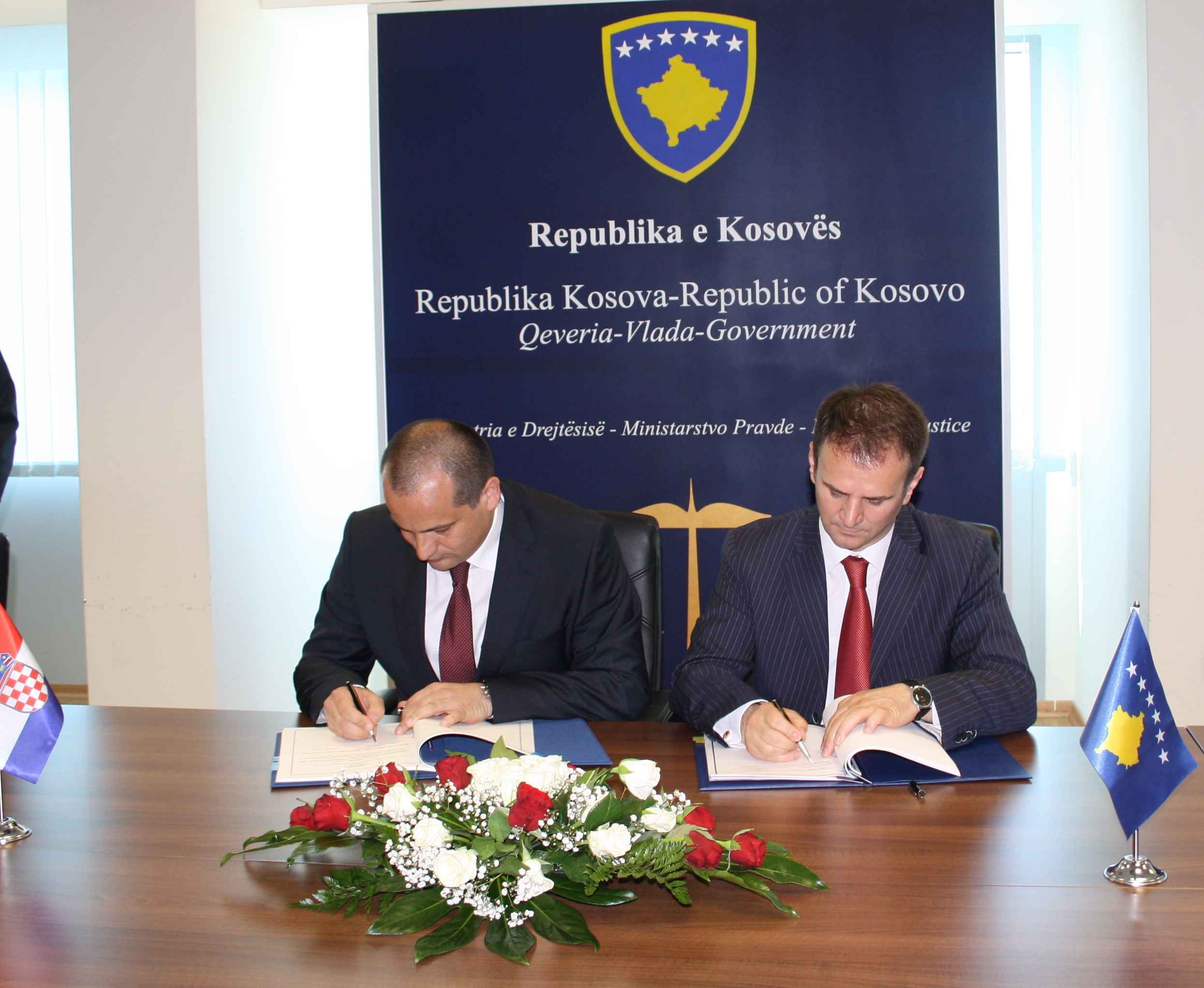 Kosova dhe Kroacia nënshkruajnë marrëveshje në fushën penale