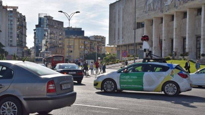 Shqipëria tani në Google Street View