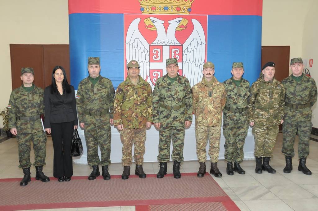 Gjeneralmajor Figliuolo vizitë në Serbi