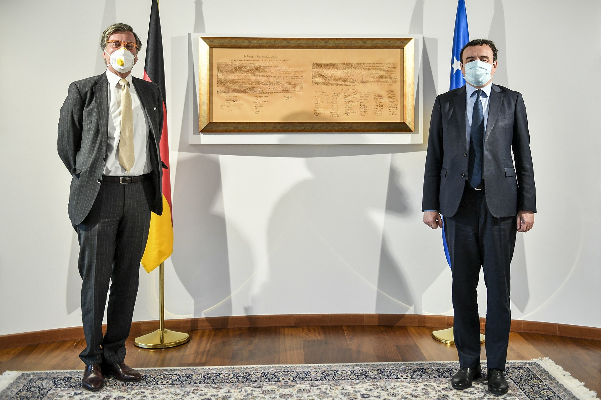Qeveria e Kosovës falënderon shtetin gjerman për marrëdhëniet bilaterale