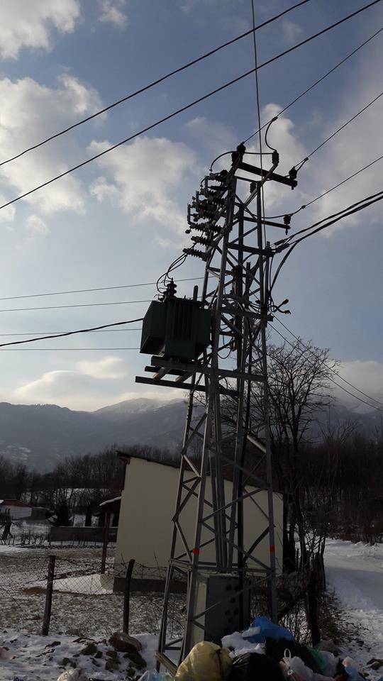 Rrjet i ri elektrik në Jabllanicë të vogël të Pejës 