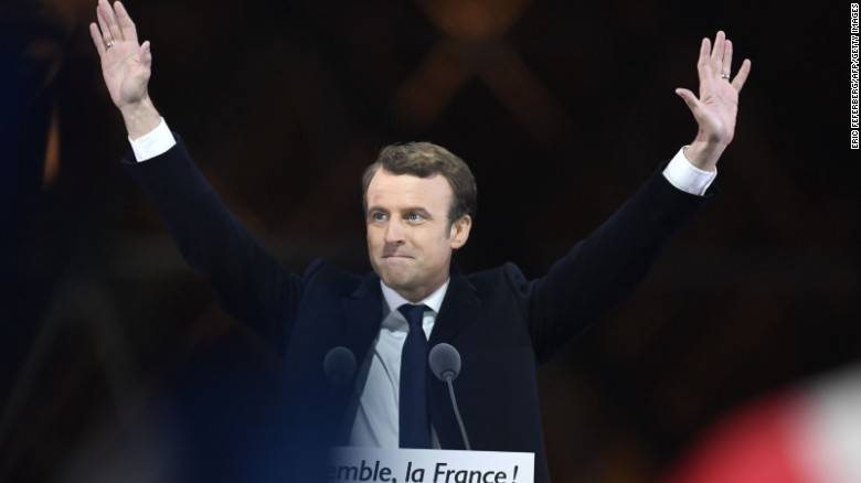 Macron betohet si president i Francës