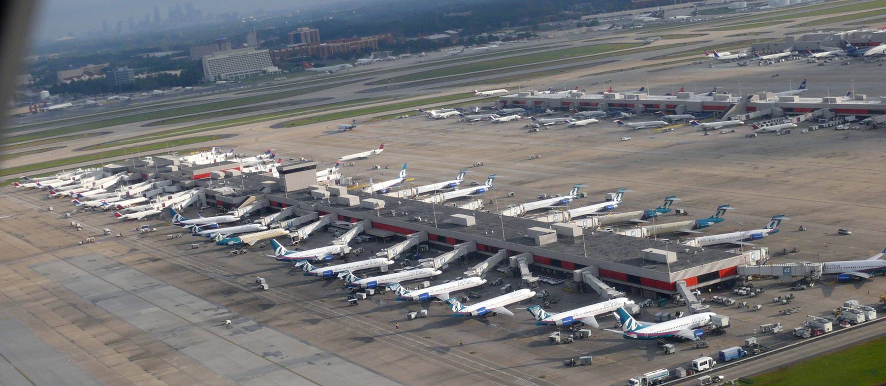 Aeroporti Jackson Atlanta më i madhi në botë