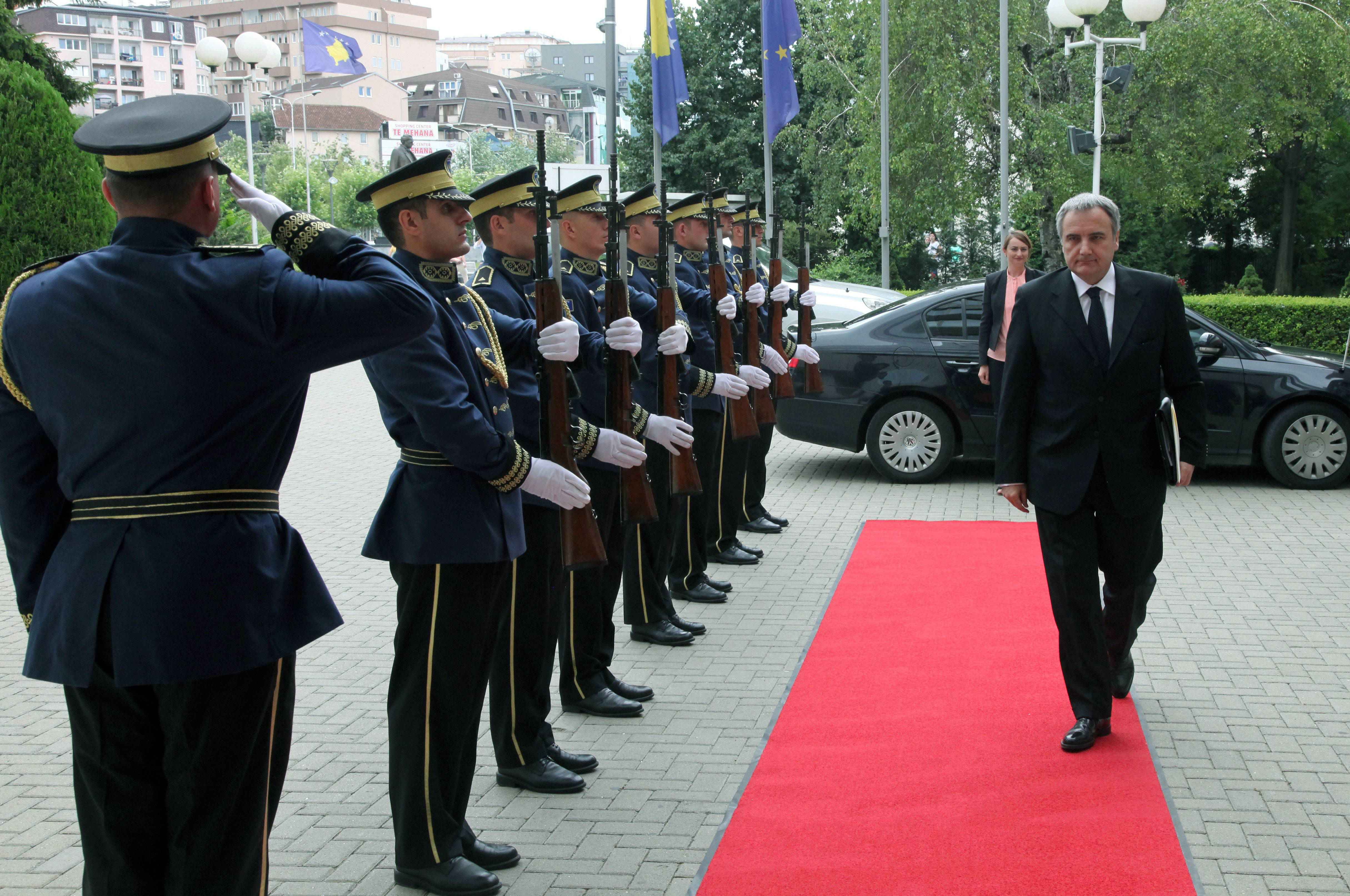 Presidenti Thaçi pranoi kredencialet e ambasadorit të ri të Italisë