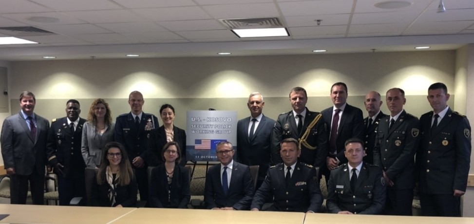 Grupi Punues për Politika të Sigurisë SHBA-Kosovë takohet në Pentagon 