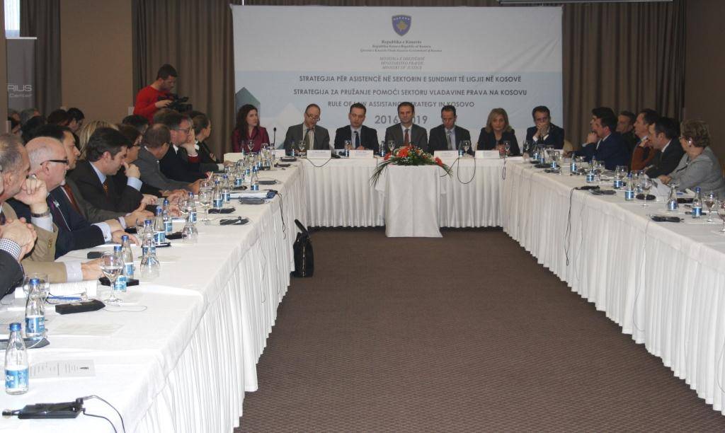 Lansohet strategjia për asistencë në sektorin e sundimit të ligjit