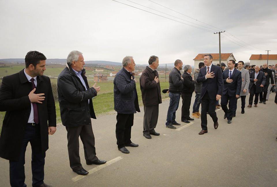 Veseli ngushëllon Familjen Polluzha