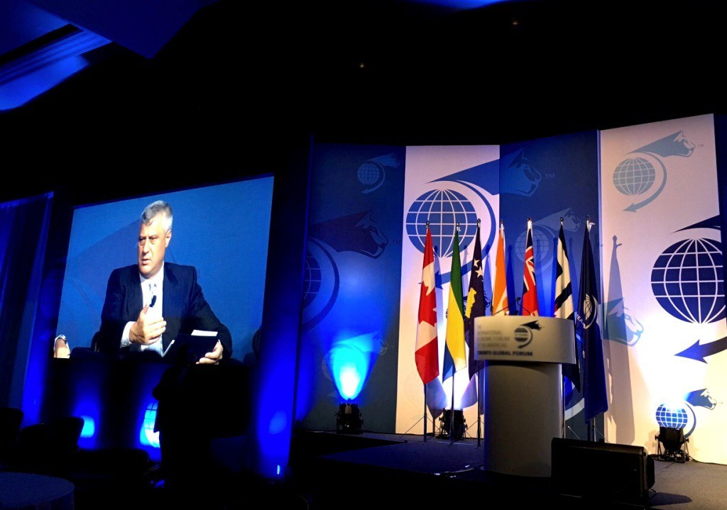 Presidenti Thaçi panelist në Forumin Ndërkombëtar Ekonomik në Montreal