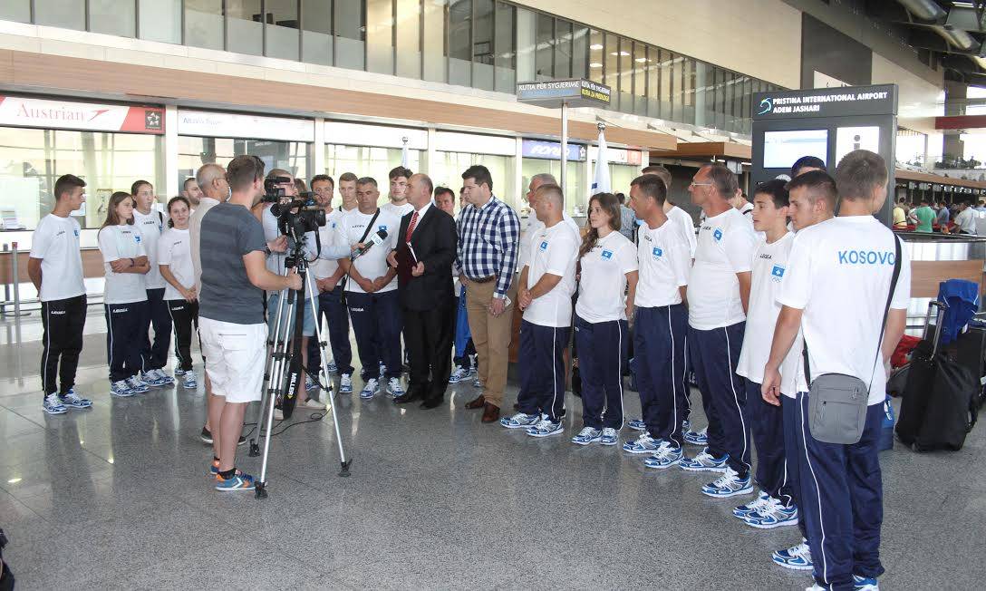 Ekipi Olimpik i të Rinjve të Kosovës, udhëtuan për në Tbilisi