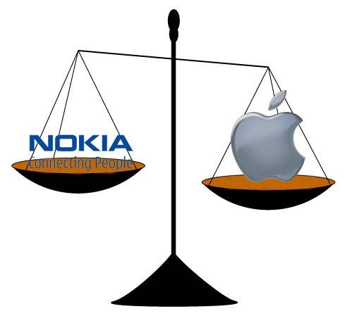 Nokia padit Apple