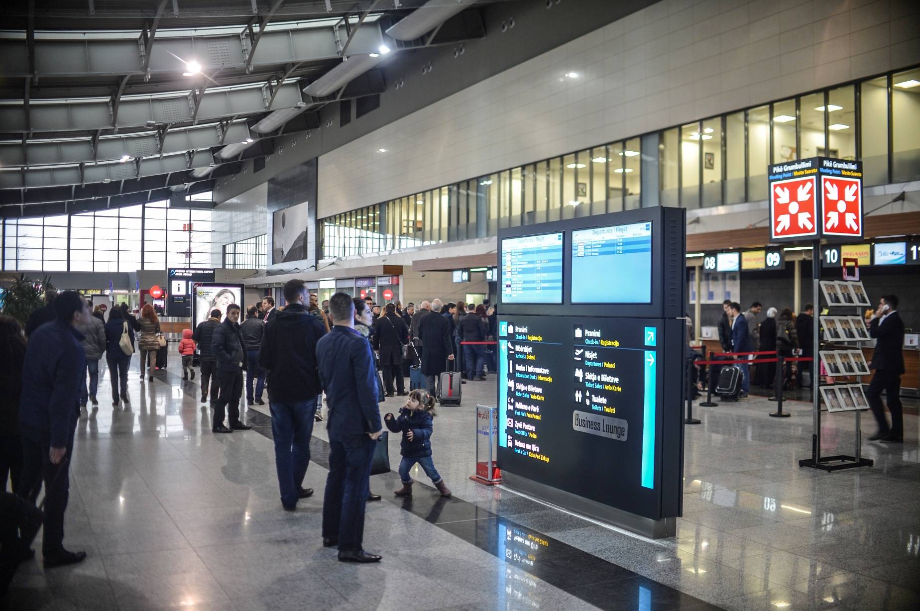 Airport "Adem Jashari" reducing by half the prices of services