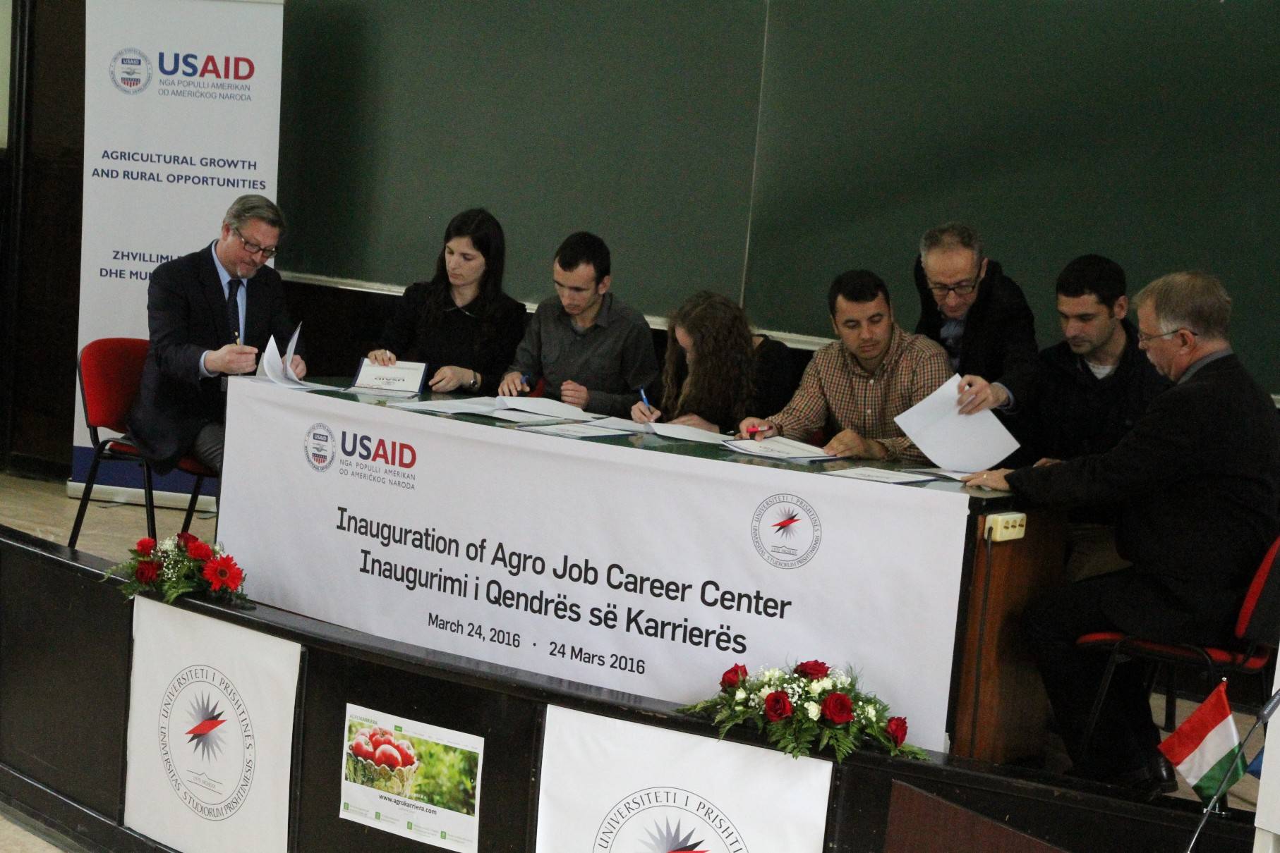 Inaugurohet Agro Qendra për Karrierë në Fakultetin e Bujqësisë