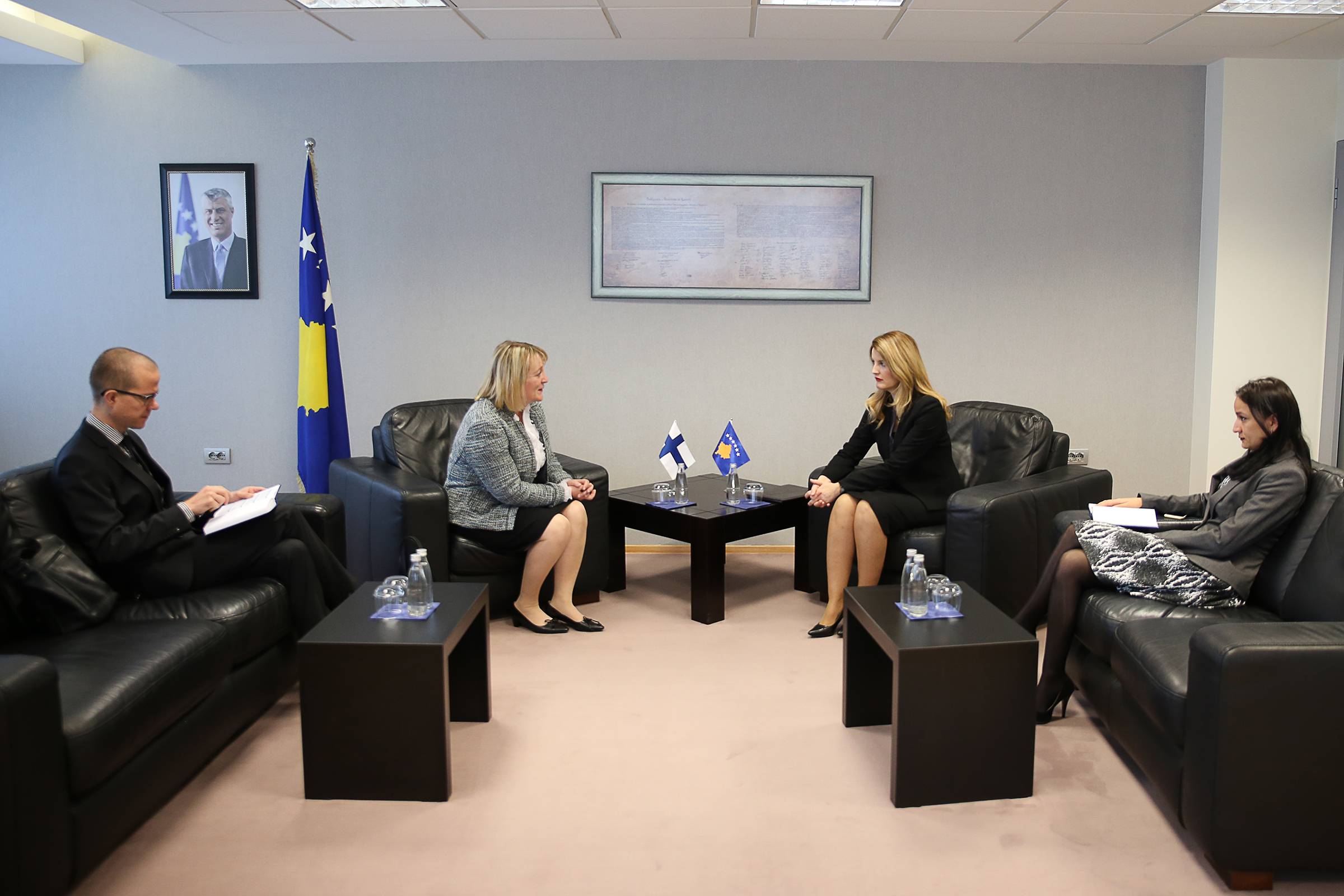 Avancohet bashkëpunimi në drejtësi ndërmjet Kosovës dhe Finlandës 