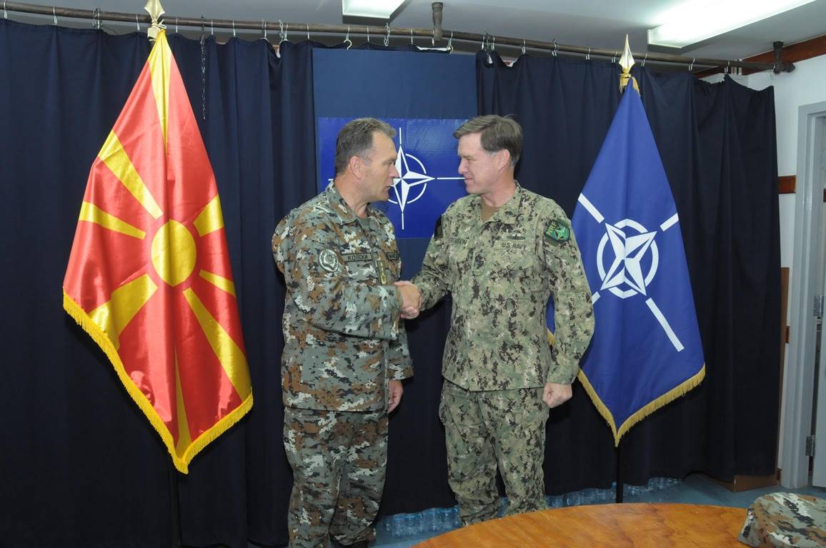 Admiral Ferguson in Kosovo to analyze the situation in the area 