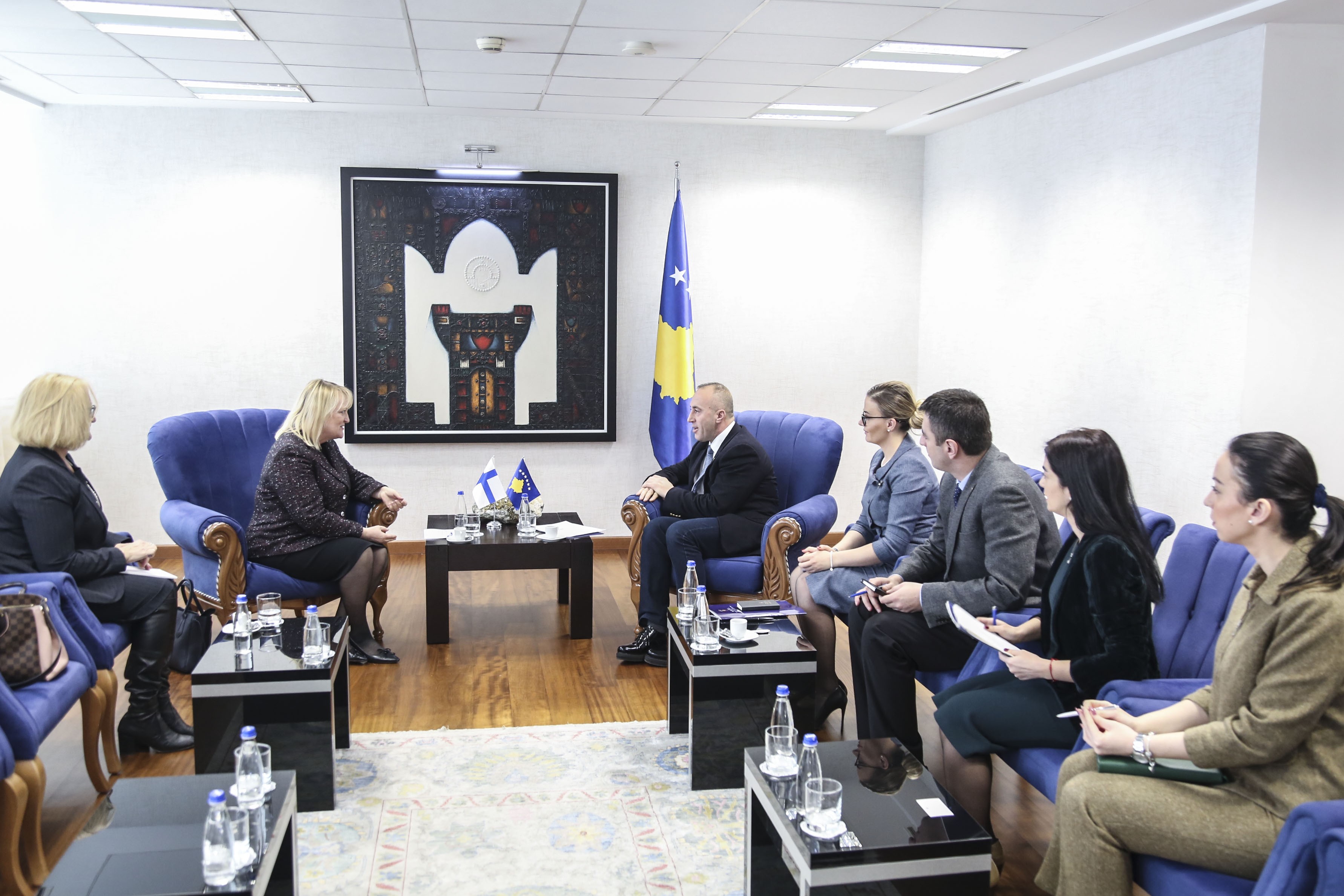 Haradinaj priti në takim lamtumirës ambasadoren e Finlandës në Kosovë