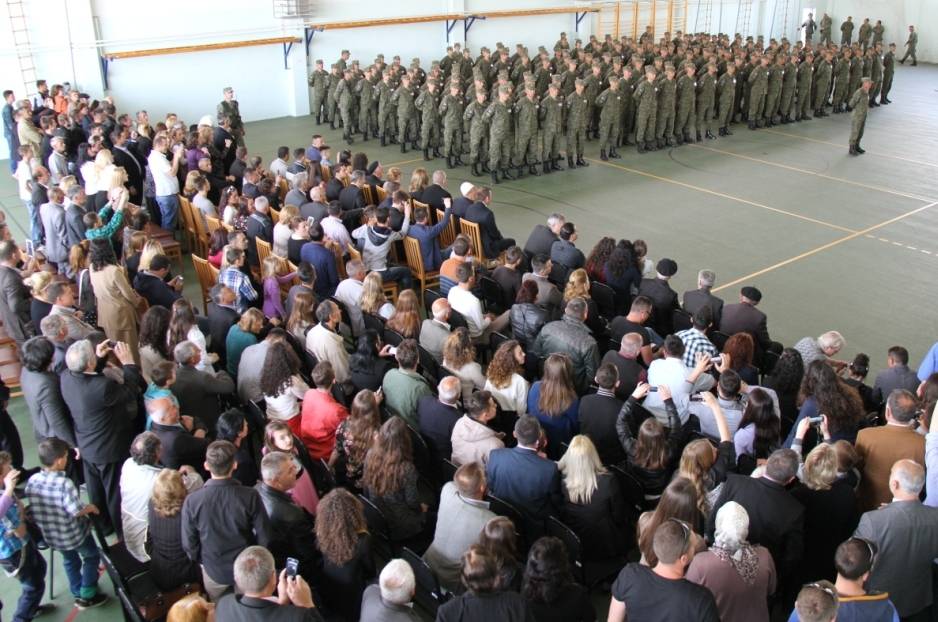 Betohen 155 ushtarët e rinj të FSK-së