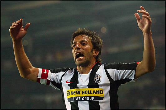 Del Piero mbetet tek Juventus deri në vitin 2012