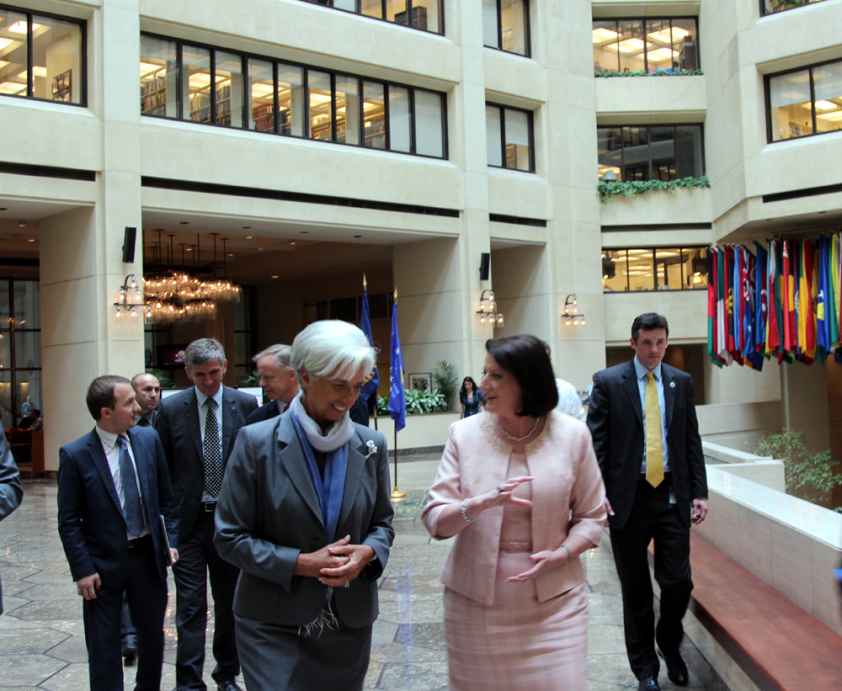 Lagarde: FMN do të vazhdojë ndihmat për  Kosovën