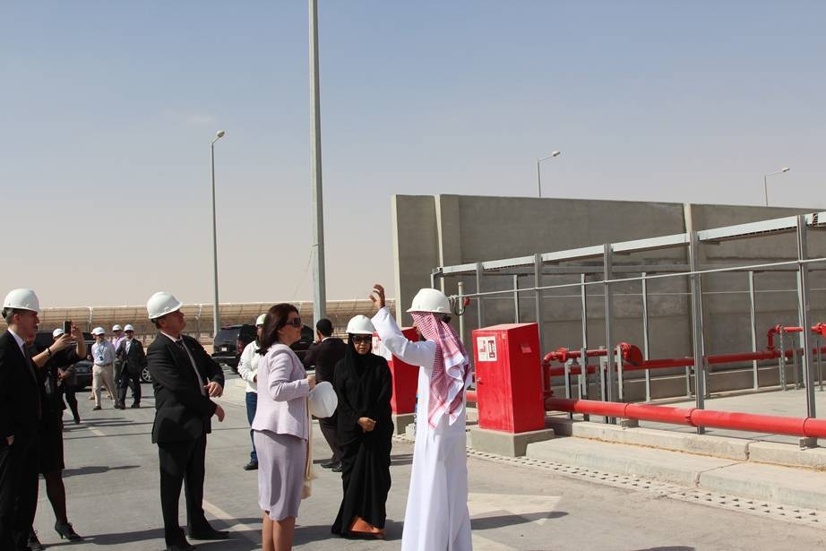 Presidentja Jahjaga vizitoi Centralin e energjisë solare në Shamsi