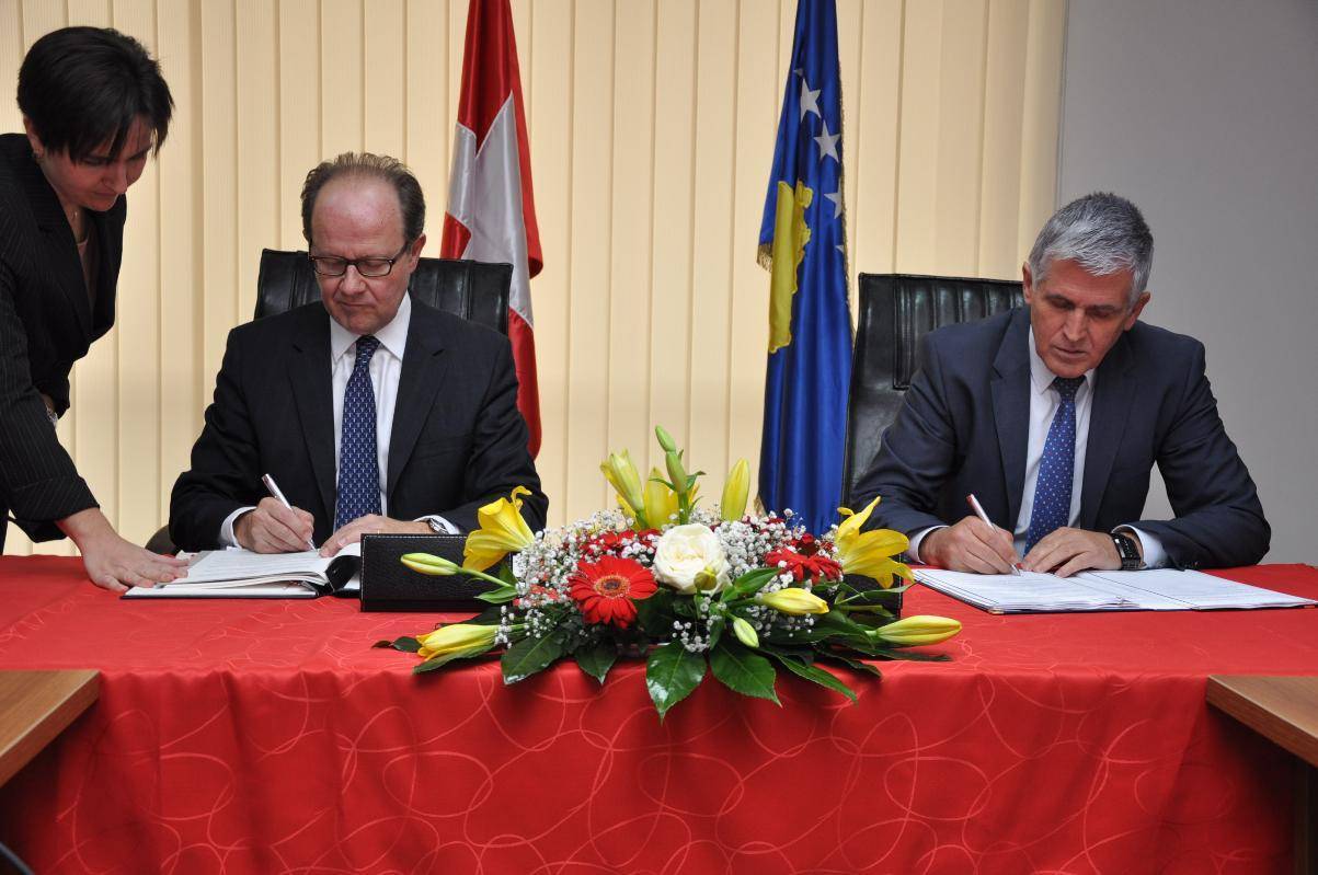 Kosova e Zvicra nënshkruan bashkëpunimin policor