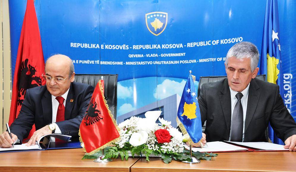 Kosova e Shqipëria marrëveshje për shkëmbimin informacionit  