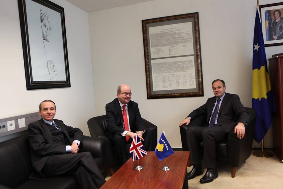 Brummell shprehur përkrahjen e mëtutjeshme të Londrës për Kosovën