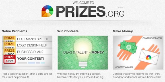 Google lanson Prizes.org