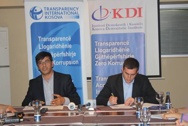 KDI lanson “Transparency International Kosova”