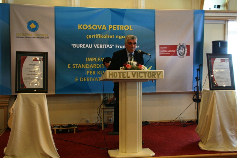 Kosova Petrol certifikohet sipas standardeve ndërkombëtare
