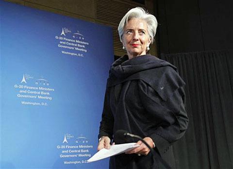 Lagarde parashikoi se viti 2012 do të jetë i vështirë  