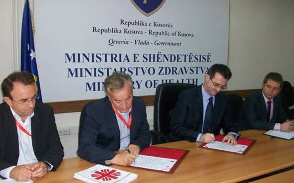 MSH nënshkroi Marrëveshje bashkëpunimi me Caritas Kosova