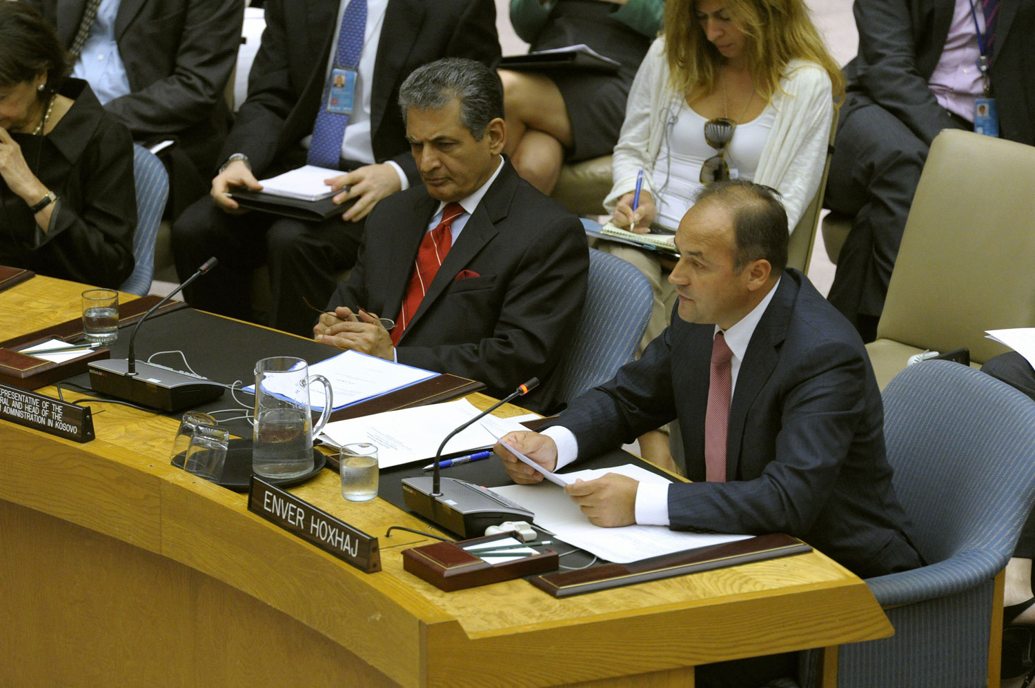 Hoxhaj merr pjesë në seancën e Këshillit të Sigurimit të OKB-së