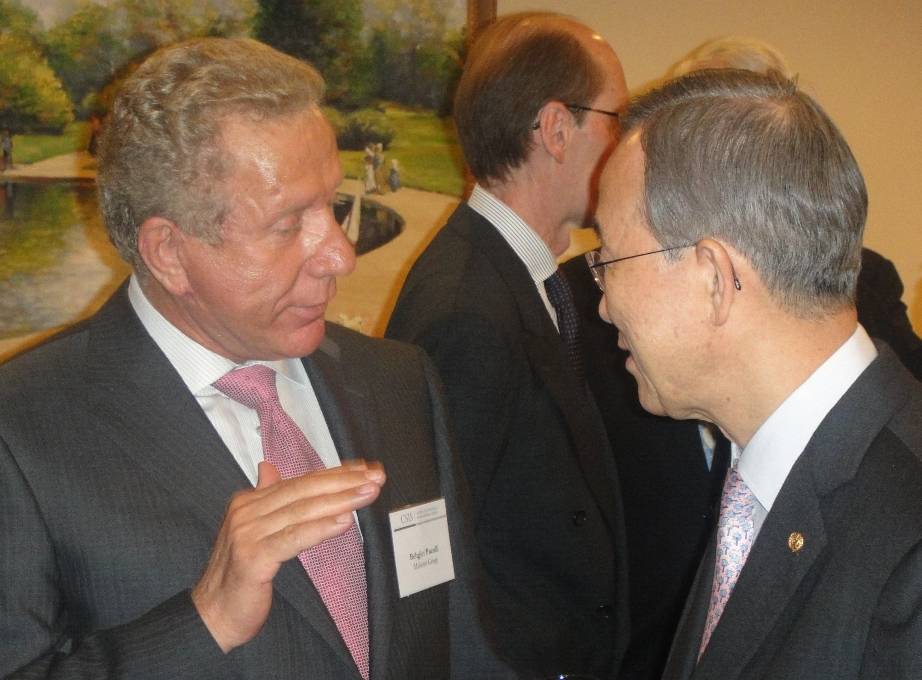 Pacolli takohet me Sekretarin Gjeneral Ban Ki Moon
