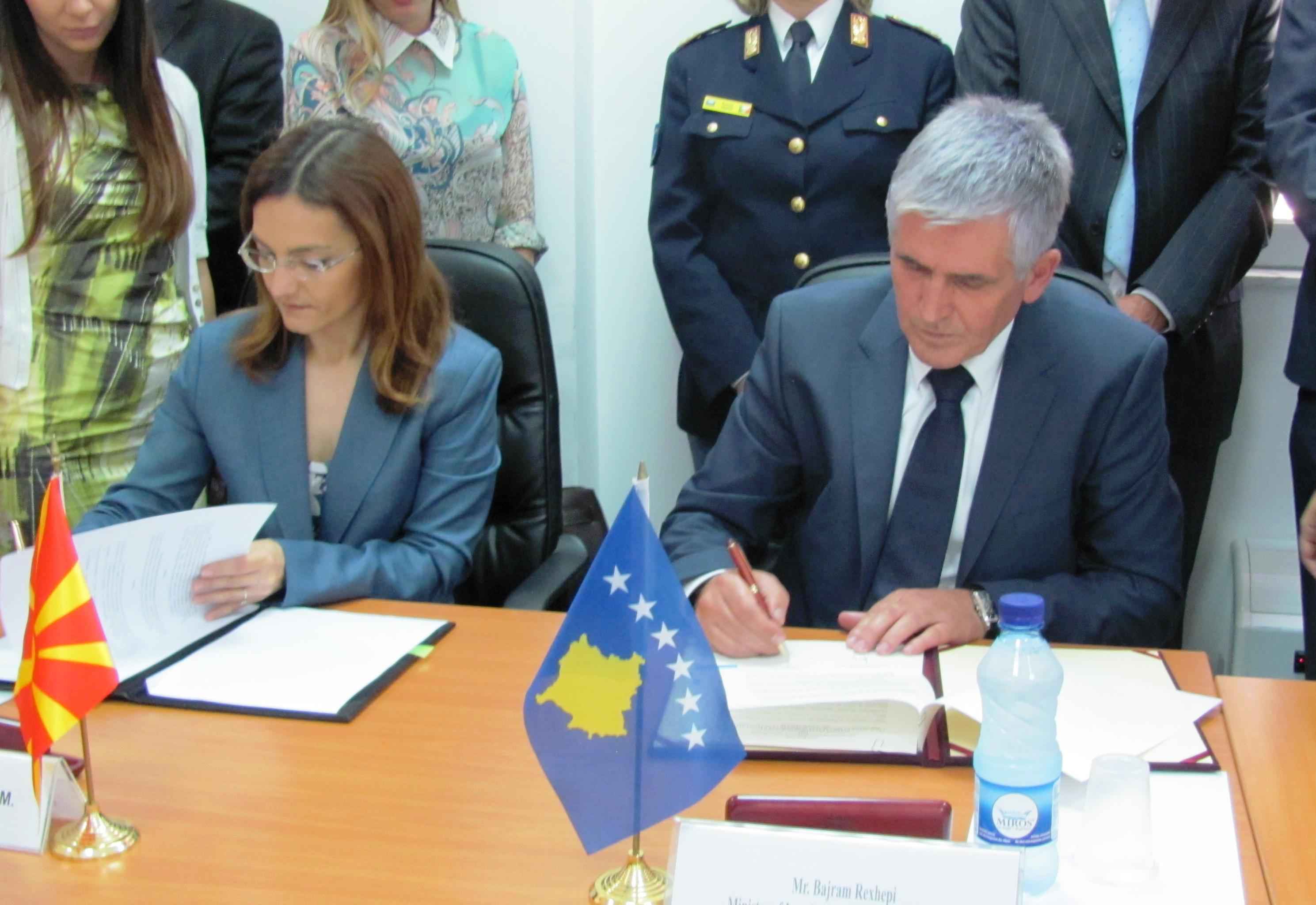 Kosova dhe Maqedonia hapin pikën e re kufitare, Bellanoc- Stançiç   