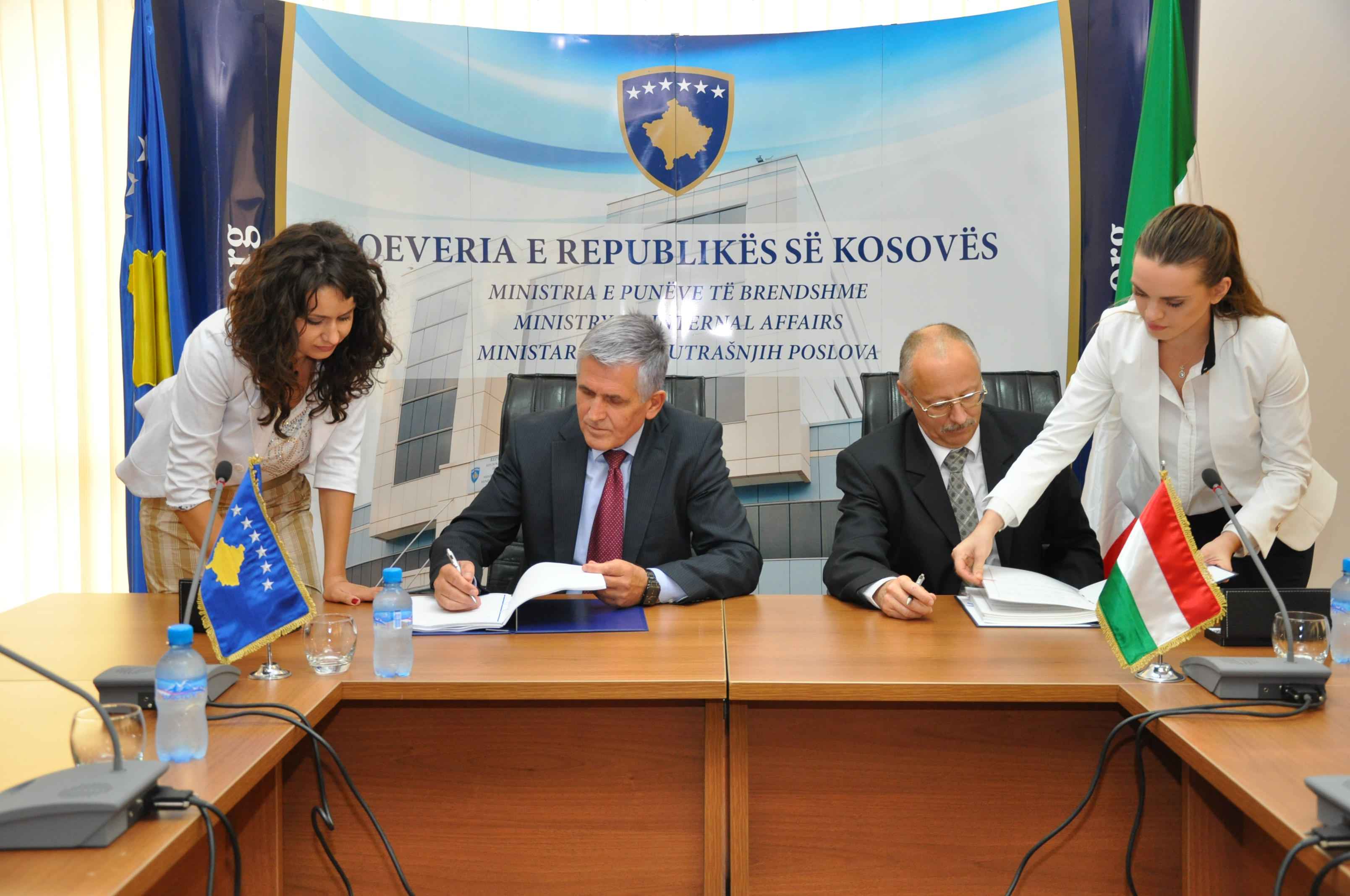 Kosova e Hungaria nënshkruan marrëveshje për luftimin e krimit