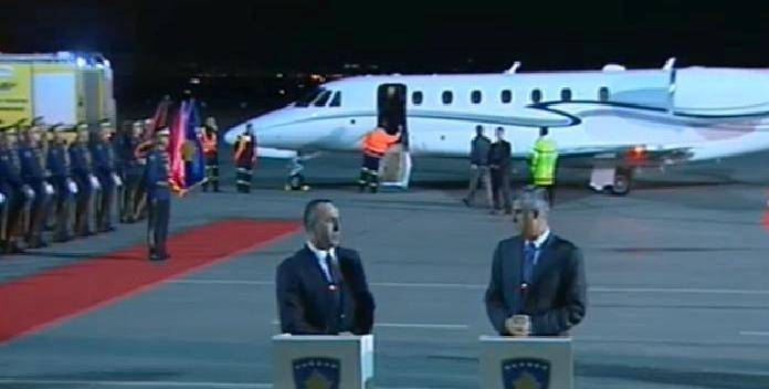 Haradinaj arrin në Kosovë
