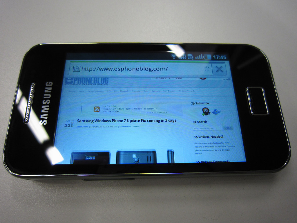 Samsung me modet te ri S5830 Galaxy Ace