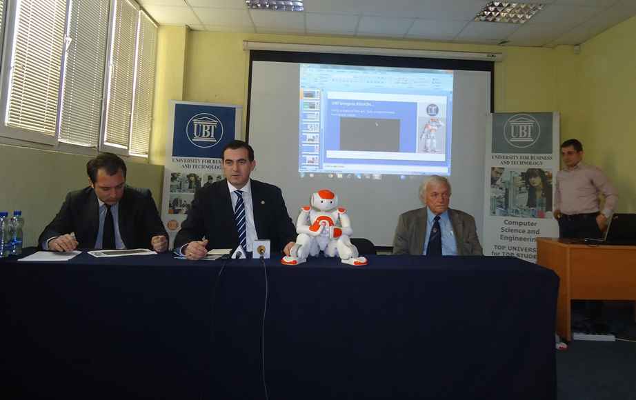 UBT ka sjellë robotët e gjeneratës së fundit të NAO-së në Kosovë