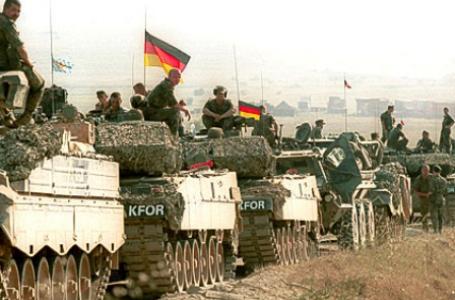 Zbarkoi batalioni i dytë i trupave gjermane në Kosovë 