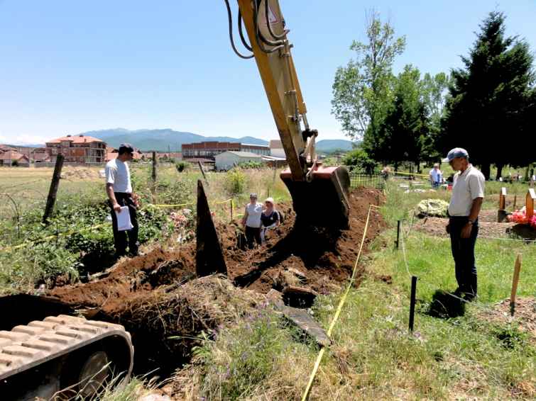 EULEX bën vlerësimin e një lokacioni në Serbi për të zhdukurit
