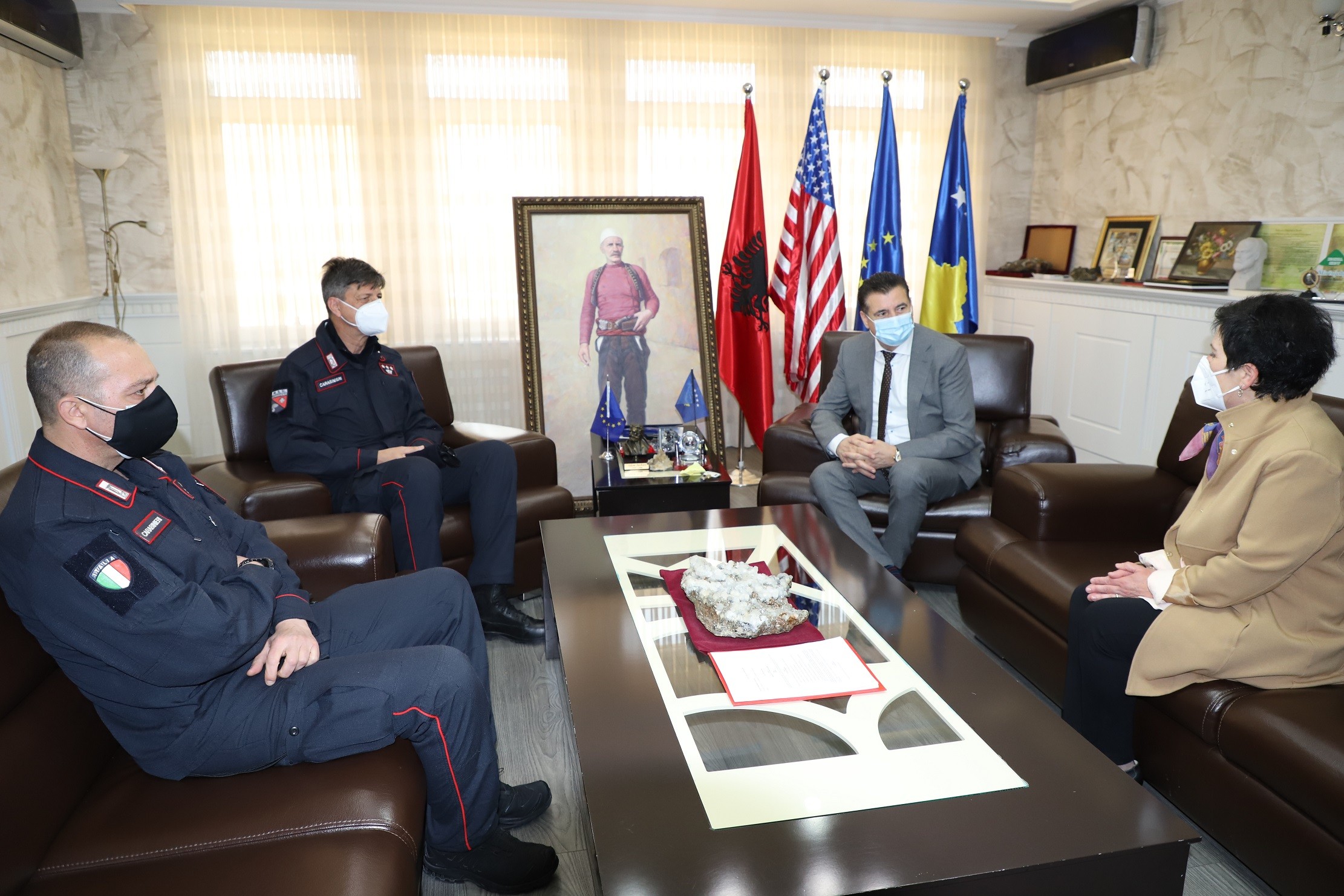 Bashkëpunimi ndërmjet Komunës së Mitrovicës dhe KFOR-it do të intensifikohet 