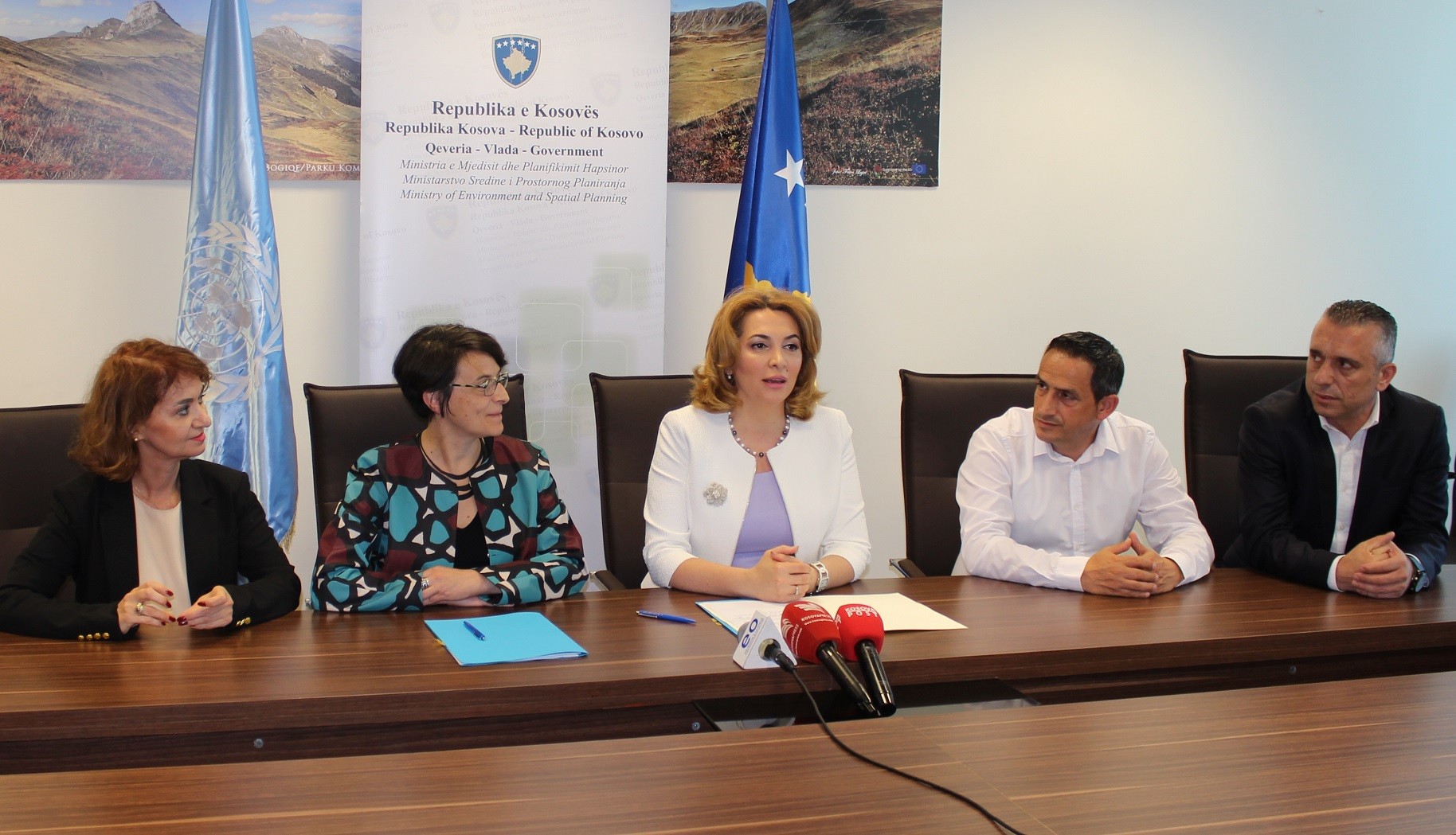 Ministrja e Mjedisit nënshkruan Memorandum Bashkëpunimi me UN- Habitat-in