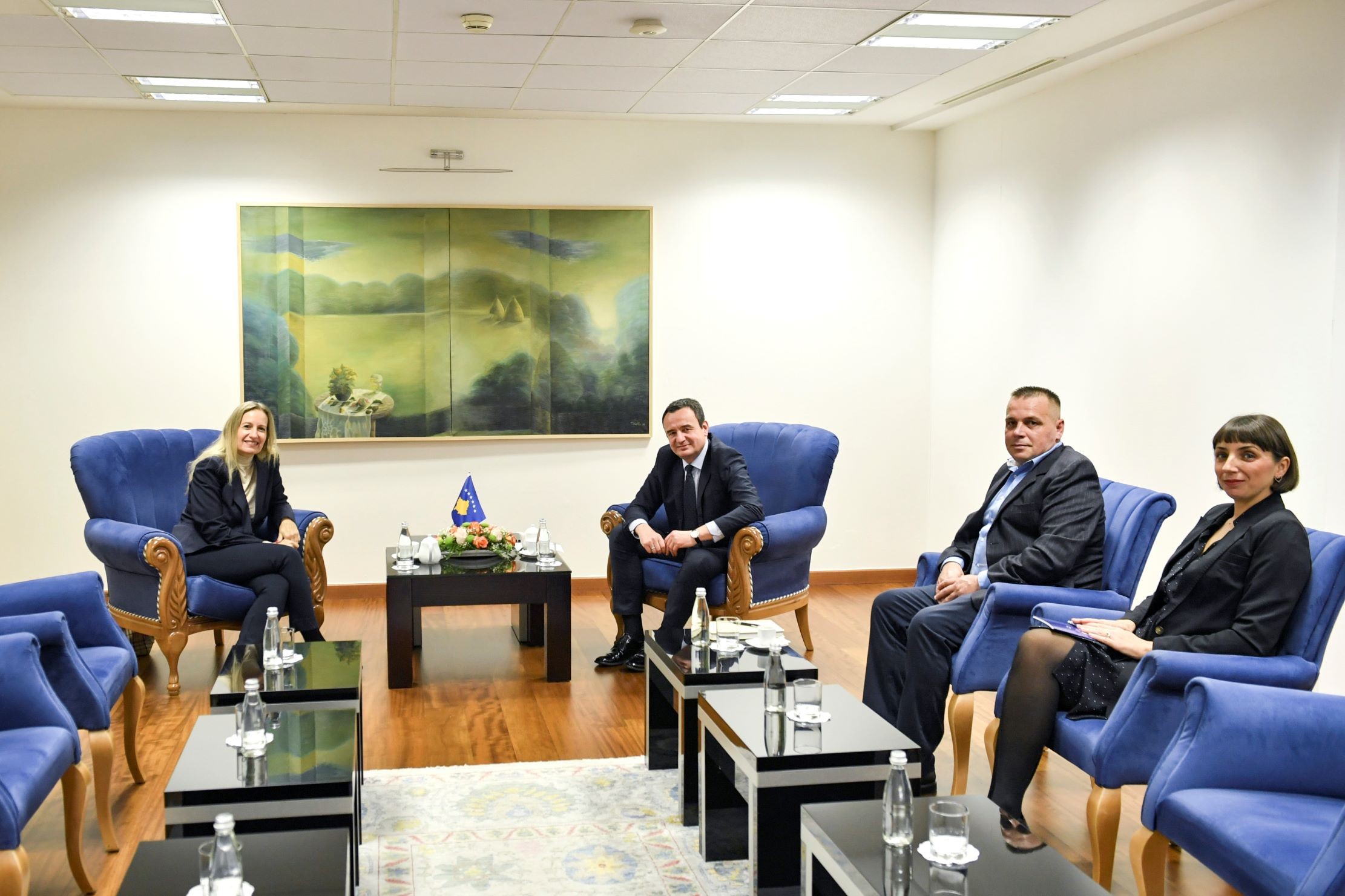 Kryeministri Kurti takoi udhëheqësen e Komitetit Amerikano-Hebraik, Avital Leibovich