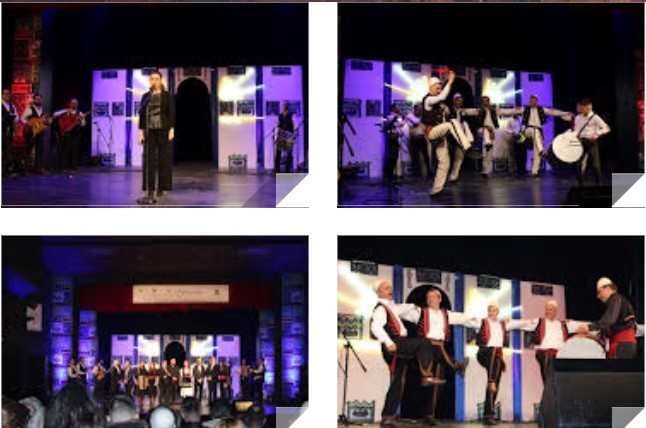 Ansamblet e Gjilanit, Kumanovës e Preshevës, performuan për nder të 12-vjetorit të pavarësisë