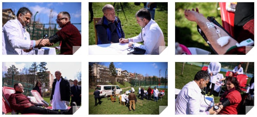 Shoqëria Civile nga Podujeva organizon aktivitetin e dhurimit të gjakut