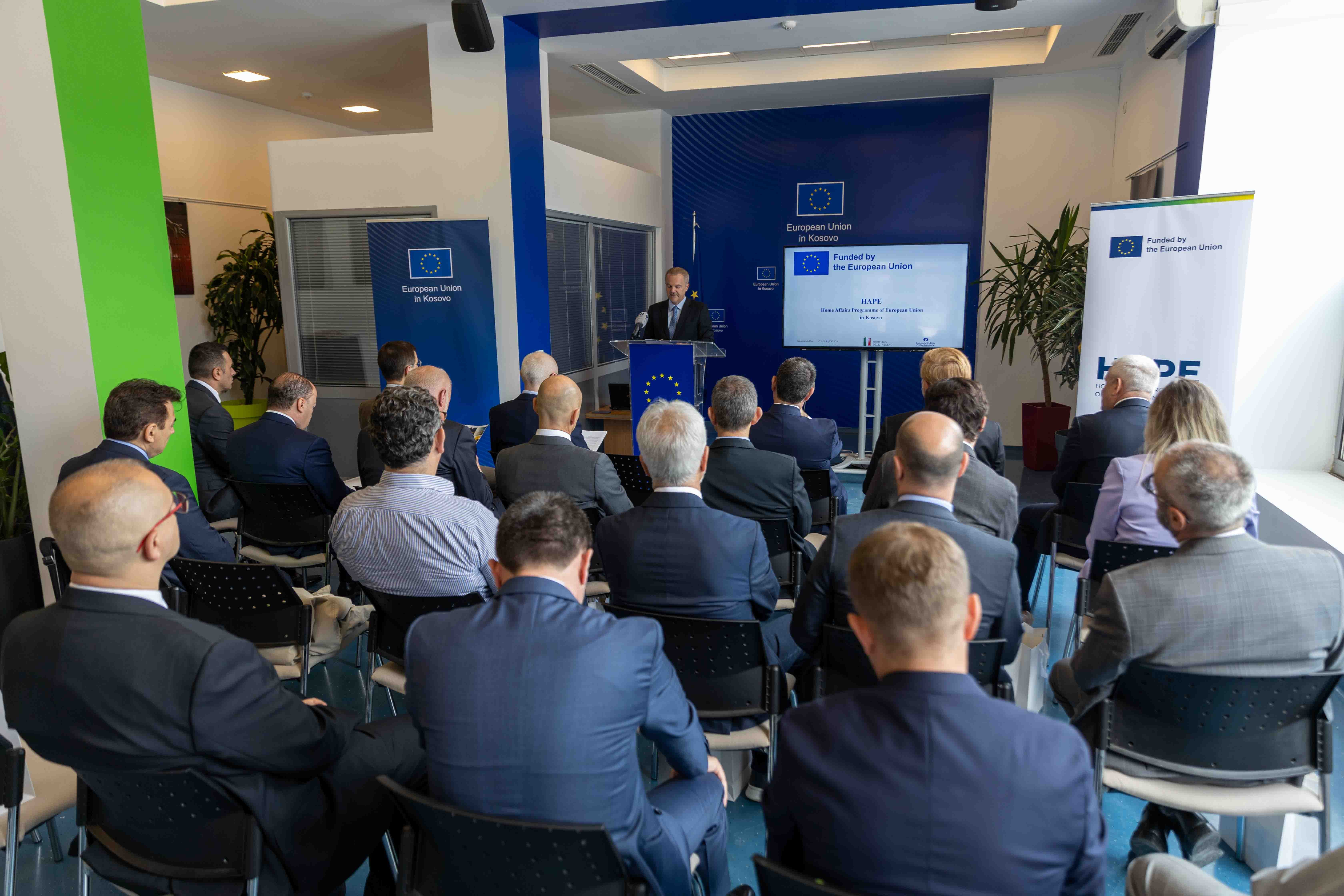 BE-ja lanson programin për forcimin e sundimit të ligjit në Kosovë