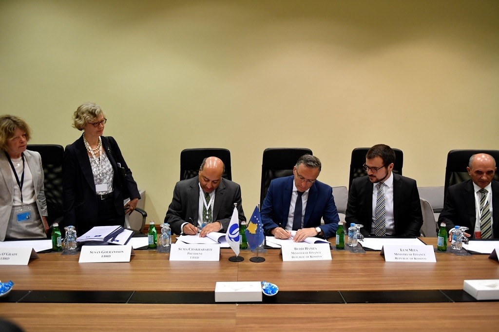 MF dhe BERZH nënshkruan Memorandum në vlerë totale 100 milionë euro