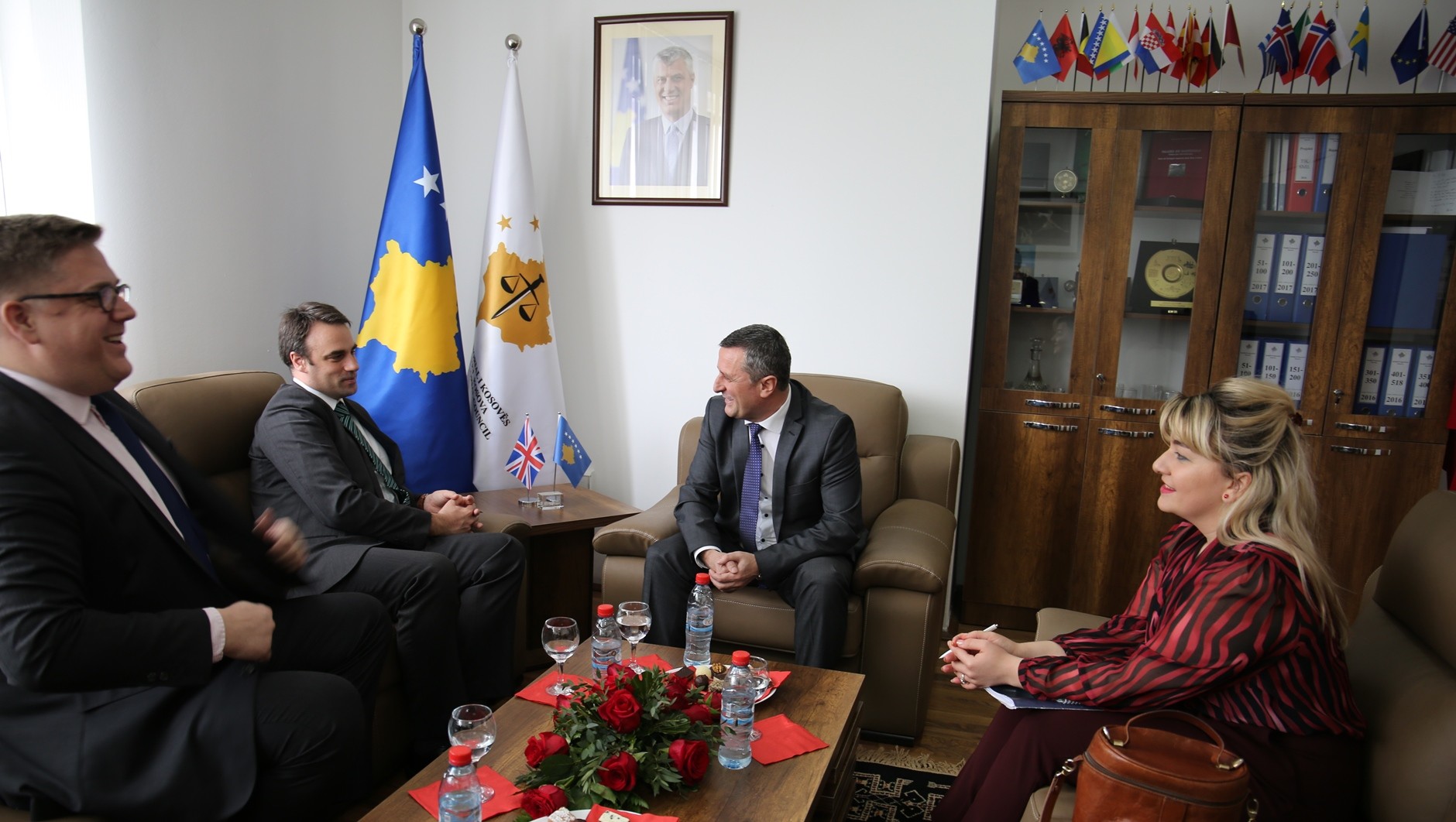 Ambasadori O’Connell shprehi mbështetje për sistemin prokurorial të Kosovës