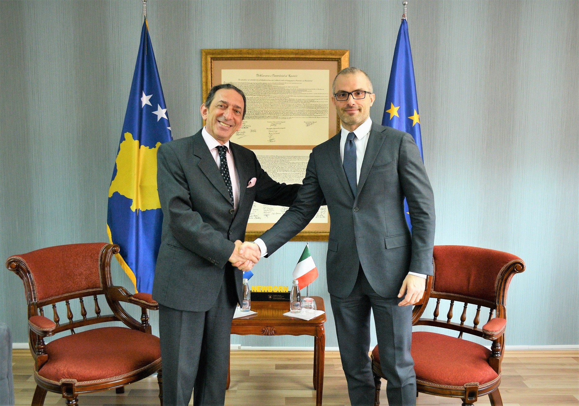 Italia vazhdon të përkrahë Kosovën në rrugën e saj integruese në BE   